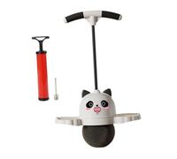 DXEHSEUY Panda Shape Pogo Ball with Handle Kids Pogo Stick Jump for Playground White