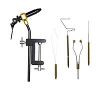 DXEHSEUY Rotary Fly Tying Vise Whip Finisher for Fly Fishing Tying Flies Accessories