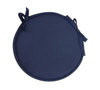 DXEHSEUY Round Chair Cushion Soft Simple Comfortable Meditation Cushion Stool Cushion Navy 30cm