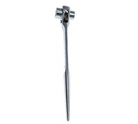 DXEHSEUY Scaffolding Scaffold Podger Ratchet Spanner Ratcheting Wrench Silver 16-18mm