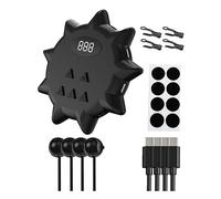 DXEHSEUY Screen Clicker Automatic Phone Screen Tapper for Live Broadcasts Gaming 4 click heads 9.5x9.5cm