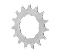 DXEHSEUY Single Speed Cassette Cog Bike Freewheel Bicycle Refit Parts Components 15T, Silver