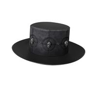 DXEHSEUY Steampunk Top Hat Dress up Adult Jazz Hat for Cosplay Masquerade Theme Party