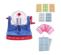 DXEHSEUY Traditional Bingo Game Reusable Bingo Machine Toy for Party Birthday Holiday