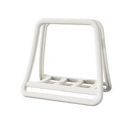 DXEHSEUY Vertical Laptop Holder Support Universal Desktop Holder for Home Office Desk White, 18x16x12cm