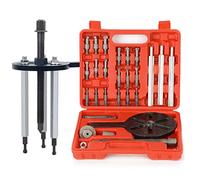DXGTOZA Bearing Puller Set 21 in 1 Blind Bearing Puller 3 Jaw Puller Disassembly Inner Hole Removal Tool with Plastic Box