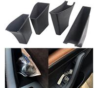 DXGTOZA for Tesla Model 3 Model Y Door Side Storage Box Handle Pocket Armrest Flocked Passenger Storage Tray Container 4Pcs Universal Interior Accessories