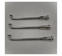 Dxhntskxo 40pcs 8G Motorcycle Spokes - 4.0mm 304 Stainless Steel J-Bend Kit Heavy Duty Equal Diameter Round for Dirt Bike & Wheels(Length 96mm)