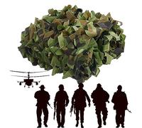 DXHYYM Military Hunting Camo Netting Shade Net Privacy Screen Garden Decoration Shooting Blind Netting Sunscreen Camouflage Net 1.5x2m 3x2m 4x5m 5x6m 7x7m 8x10m (Size : 3x6m/9.8x19.6ft)