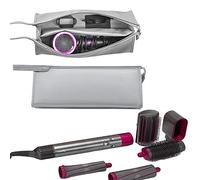 DXIA Waterproof Hairdryer Dryer Storage Bag, Hairdryer PU Leather Case Portable Travel Sleeve Bag, Organizer Portable Dustproof Storage Bag Travel Case, for Dyson Supersonic Hair Dryer (Silvery)