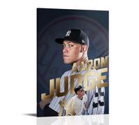 DXLFHG Aaron Judge Modern Waterproof Poster Wall Decor Unique Home Decor Great Keepsake for Anniversaries And BirthdaysFrame-style24x36inch(60x90cm)