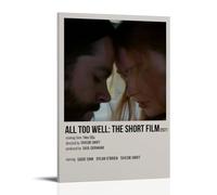DXLFHG All Too Well Modern Waterproof Poster Wall Decor Unique Home Decor Great Keepsake for Anniversaries And BirthdaysFrame-style16x24inch(40x60cm)