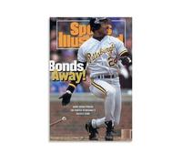 DXLFHG Barry Bonds Modern Waterproof Poster Wall Decor Unique Home Decor Great Keepsake for Anniversaries And BirthdaysUnframe-style12x18inch(30x45cm)