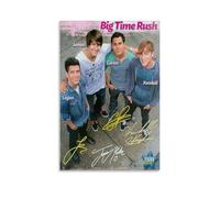DXLFHG Big Time Rush 24Seven Modern Waterproof Poster Wall Decor Unique Home Decor Great Keepsake for Anniversaries And BirthdaysUnframe-style12x18inch(30x45cm)