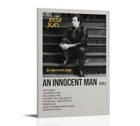 DXLFHG Billy Joel An Innocent Man Modern Waterproof Poster Wall Decor Unique Home Decor Great Keepsake for Anniversaries And BirthdaysFrame-style16x24inch(40x60cm)