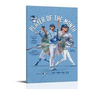 DXLFHG Bobby Witt Jr. Modern Waterproof Poster Wall Decor Unique Home Decor Great Keepsake for Anniversaries And BirthdaysFrame-style12x18inch(30x45cm)