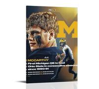 DXLFHG J. J. McCarthy Modern Waterproof Poster Wall Decor Unique Home Decor Great Keepsake for Anniversaries And BirthdaysFrame-style12x18inch(30x45cm)