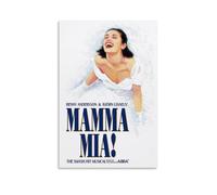 DXLFHG Mamma Mia! Modern Waterproof Poster Wall Decor Unique Home Decor Great Keepsake for Anniversaries And BirthdaysUnframe-style16x24inch(40x60cm)