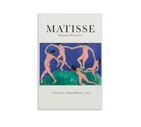 DXLFHG Matisse Dance Painting Modern Waterproof Poster Wall Decor Unique Home Decor Great Keepsake for Anniversaries And BirthdaysUnframe-style12x18inch(30x45cm)