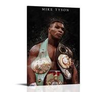 DXLFHG Mike Tyson Modern Waterproof Poster Wall Decor Unique Home Decor Great Keepsake for Anniversaries And BirthdaysFrame-style08x12inch(20x30cm)