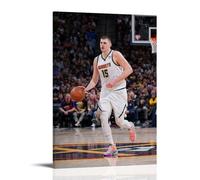 DXLFHG Nikola Jokic Modern Waterproof Poster Wall Decor Unique Home Decor Great Keepsake for Anniversaries And BirthdaysFrame-style16x24inch(40x60cm)