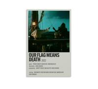 DXLFHG Our Flag Means Death Modern Waterproof Poster Wall Decor Unique Home Decor Great Keepsake for Anniversaries And BirthdaysUnframe-style24x36inch(60x90cm)