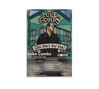 DXLFHG This One's for You Luke Combs Album Modern Waterproof Poster Wall Decor Unique Home Decor Great Keepsake for Anniversaries And BirthdaysUnframe-style08x12inch(20x30cm)