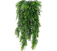 DXLing 2 Pieces 80cm Fake Ferns Plants Artificial Ivy Garland Fake Boston Ferns Persian Rattan Artificial Hanging Plants Faux Plants Artificial Hanging Vines Plant for Home Wall Wedding Decoration