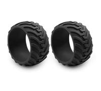 DXLing Pack of 2 Wheel Protectors XL Traction Improvement for Worx Landroid Front Wheel with Robust Profile Tuning Wheel Protection XL Compatible with Wheel Models M500 M700 S300 M1000