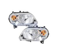 DXLSAEU For HHR 2006 2007 2008 2009 2010 2011 1 Pair Front Bumper Headlight Front Head Light Headlamp Head Lamp