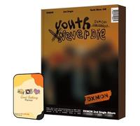 DXMON Album - Youth Never DIE 01 ver.+Pre Order Benefits+BolsVos Exclusive K-POP Giveaways Package