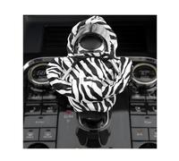 DXNQ Car Gear Shift Hoodie Cover, Fashionable Gear Shift Knob Hoodie Protector, Upgraded Funny Gear Shift Hoodie Decoration for Most Manual Shift Knobs, Interior Car Accessories (Zebra)
