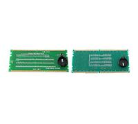 Dxoniislh 1 Pcs DDR2 and DDR3 2 in 1 Illuminated Tester with Light & 1 Pcs DDR4 Test Card LED Motherboard Repair Analyzer Tester