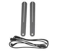 Dxoniislh 1 Pcs Electrode Daisy Chain Harness Cable & 2 Pcs Fret Puller Fretboard Repair Tool Protector Steel Plate