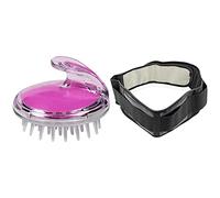 Dxoniislh 1 Pcs Shampoo Scalp Shower Massager Hair Brush & 1 Pcs Adjustable Waist Tourmaline Self Heating Magnetic Belt