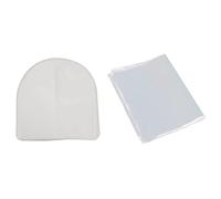 Dxoniislh 100Pcs 12Inch Vinyl Record LP Record Plastic Bags with 100Pcs LP 12 Inch Outer Bag Sleeve Black Plastic Envelope Bag