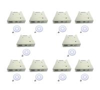 Dxoniislh 10X SFR1M44 U100 USB Floppy Drive Emulator ABS Machine for Industry Grey