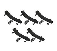 Dxoniislh 10x Violin Shoulder Rest for 4/4-3/4 Size with and Height Adjustable Feet Including A Violin Practice Mute