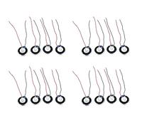 Dxoniislh 16 Pcs Internal Speakers Magnet 30mm 2800Hz 8Ohm 1W for PC Laptop