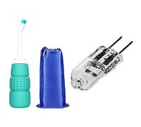 Dxoniislh 20 Pcs G4 Halogen Light Lamp Lighting 20W Warm White & 1 Set Upgraded 350Ml Portable Travel Handheld Bidet Sprayer