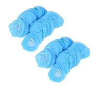 Dxoniislh 200 Pcs Disposable Hygienic Sanitary Earpads Ear Pads Cushions Stretchable Fabric for Headsets