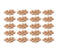 Dxoniislh 200Pcs Water Key Water Key Spit Valve Cork Pad for Trumpet Trombone Repair Accessories Diameter 9Mm Thickness 4Mm
