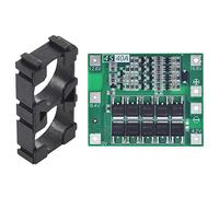 Dxoniislh 20X 18650 Lithium Battery Double Holder Bracket with 4S 40A 18650 Li-Ion Lithium Battery Charger PCB Board