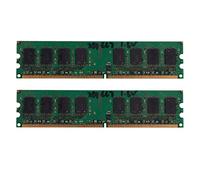 Dxoniislh 2X 2GB DDR2 PC2-5300 667MHz 240Pin 1.8V Desktop DIMM Memory RAM for, for AMD(2GB/667)