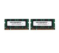 Dxoniislh 2X 2GB DDR2 PC2-6400 800MHz 200Pin 1.8V Laptop Memory SO-DIMM Notebook RAM