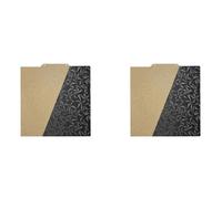 Dxoniislh 2X 3D Printer Double Sided Textured- PEI and PEO Sheet Build Plate for Kobra2/KobraNeo 230x230mm
