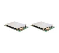 Dxoniislh 2X 4S 12V 50A Li-Iron Lithium Battery Charger Protection Board with Power Battery Balance