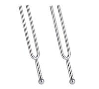 Dxoniislh 2X A Tuning Fork - "A" 440 Hz with Soft Shell Case