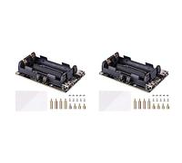 Dxoniislh 2X for UPS Power Supply Uninterrupted UPS HAT 18 650 Backup Battery Power Supply Expansion Board
