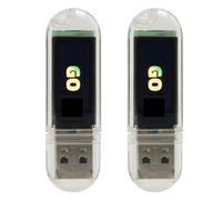 Dxoniislh 2X T-Dongle-S3 ESP32-S3 Dongle with LCD Display for Nerdminer Bitcoin Nerd Miner BTC Miner USB Dongle
